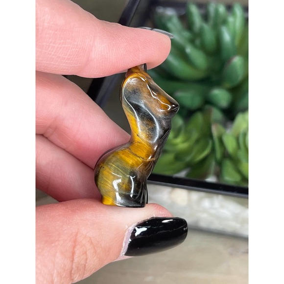 Mini Goddess body carving / sculpture crystal - Picture 7 of 10